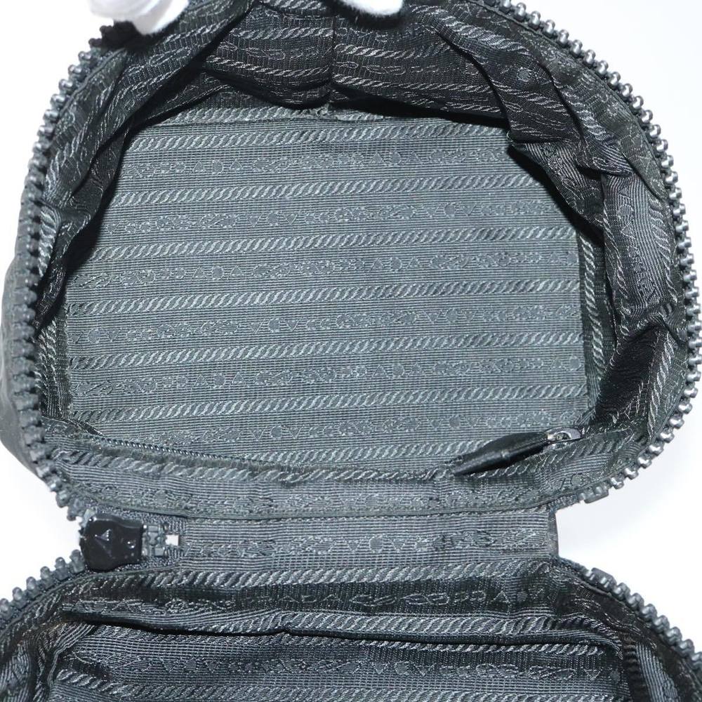 PRADA Vanity Cosmetic Pouch Nylon Black Auth bs8176 - Picture 10 of 16